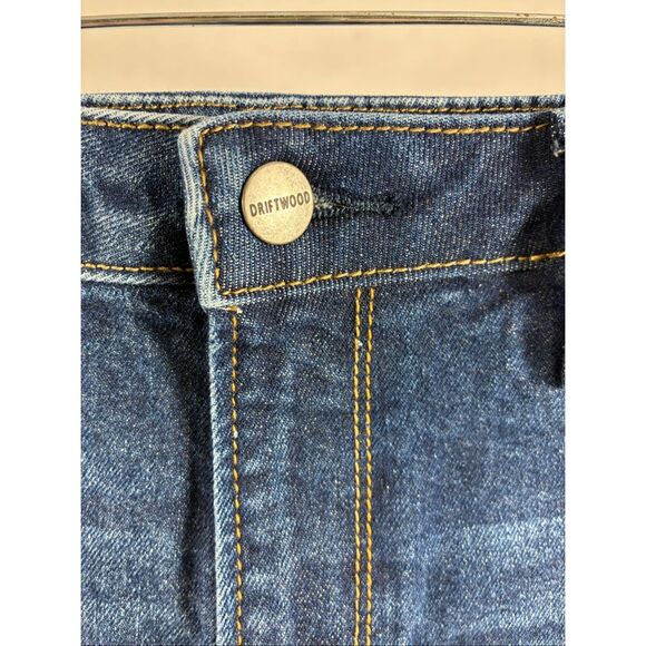 Driftwood Lulu Embroidered Jean Short Size 8 - Picture 5 of 9